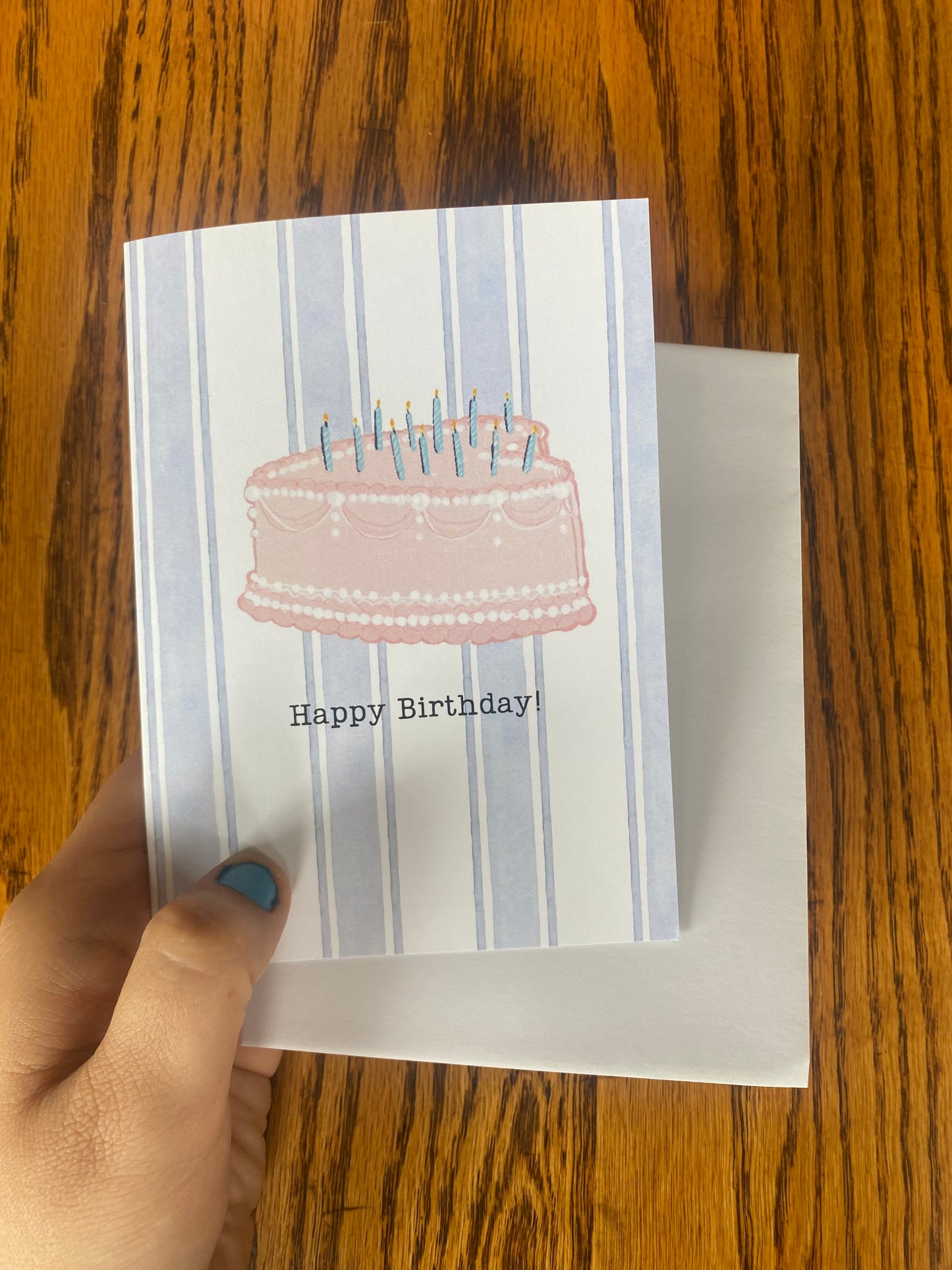Birthday Cake, Card
