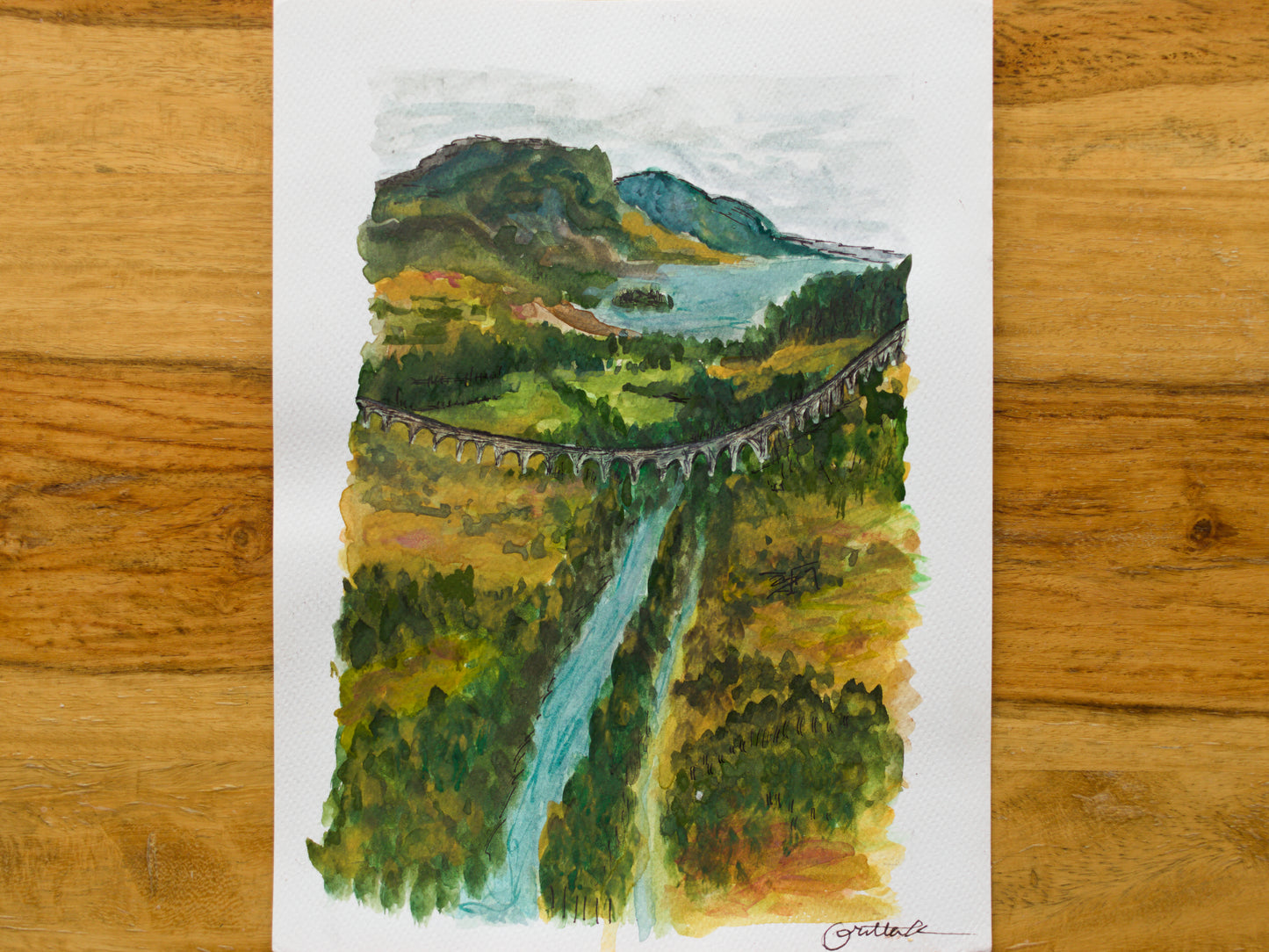 Glenfinnan Viaduct, Scotland - Original