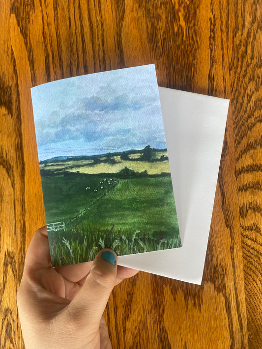 Train to Edinburgh, Card